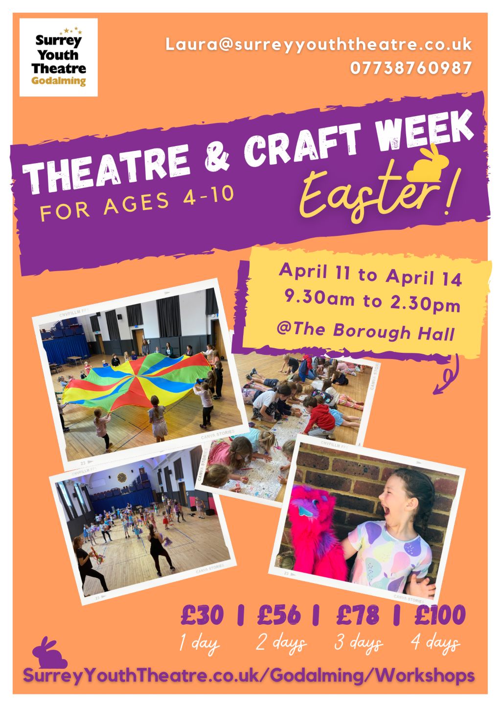 Easter Theatre Craft Week